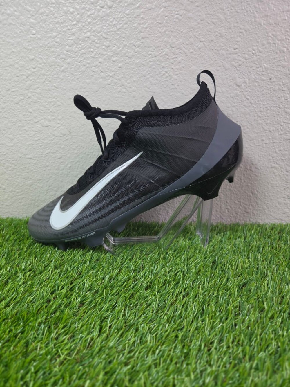 Nike Zoom Vapor Elite Football Cleats HV2724 Black Men's 14 New